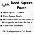 thumbnail image 4 of Bend-Able Reed Quiver Pouch Holds up to 12+ Diaphragm Mouth Call Reeds for Elk, Turkey and Coyote Callers, 4 of 4