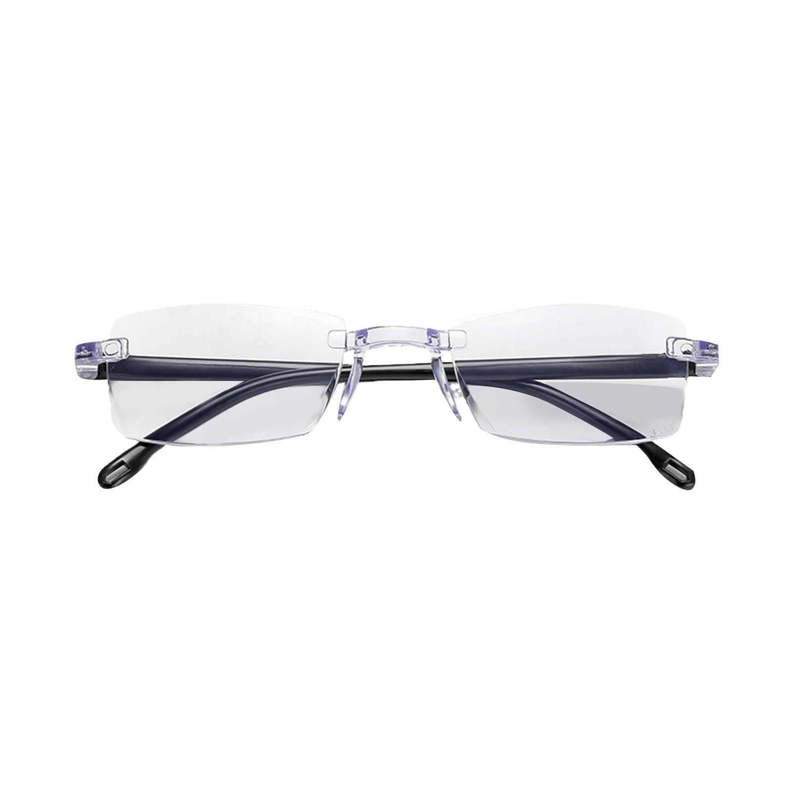 Frameless Reading Glasses for Middle and Elderly People High Definition Blue Light Fashionable Lightweight Zoom Reading Glasses for Men and Women