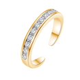 thumbnail image 2 of CHOK Reduced Price Toe Rings for Women Adjusted Zirconia Ring Toe Rings Set Beach Foot Jewelry for Summer Stylish Open Toe Joint Tail Rings Reduced Price, 2 of 5