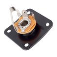 thumbnail image 3 of Milaget Electric Guitar Plate Socket Cover Square for LP Guitar Bass Part Black, 3 of 6