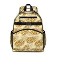 thumbnail image 1 of Delicious Pizza Party Student Backpack Featuring Italian Sauce and Extra Cheese Patterns Durable and School Backpack with Adjustable Straps and Padded Shoulders, 1 of 6