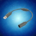 thumbnail image 2 of Adapter Cable Cord Only, Gray XBOX360 Wired Controller USB Breakaway Adapter Connection Cable Suit For PAX 472PKT-205, 2 of 8
