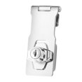 thumbnail image 1 of Clearance! beishanbush Door Stoppers Drawer Lock Plate Refrigerator Closet Door Lock Buckle Desk File Cabinet Door Lock Plate with Lock Sliding Door Simple Lock One Size Silver, 1 of 8
