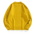 thumbnail image 2 of Weiqiqre Chandails pour Hommes, Chandail Décontracté Uni pour Hommes à Col Rond, Chandail de Sport, Chandail de Base, 2 of 7
