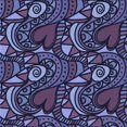 thumbnail image 1 of Ahgly Tapis de Zone Carré Lavable en Machine Bleu Ardoise Moyen, 6 Pieds Carré, 1 of 7