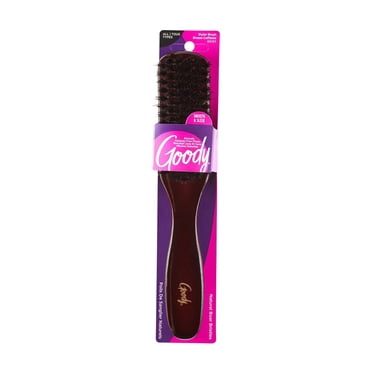 Goody Naturelle Boar Bristle Flare Hair Brush, Full Size, 1 Count