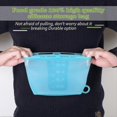 thumbnail image 3 of Sacs de Rangement Alimentaire en Silicone 100 % Réutilisables (Debout) Adaptés pour le Stockage de Divers Aliments Congélation, Conservation, Cuisson, Chauffage, 3 of 5