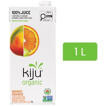Kiju Biologique Mangue Orange Mélange de Jus de Fruits 1L