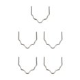 thumbnail image 1 of Decodeary 500 Pcs Fer à Souder de Qualité Professionnelle pour des Réparations Précises en Plastique Retard Machines de Soudage en Acier Inoxydable 0,8 en Forme de V *500 Pcs 5Ensemble, 1 of 6