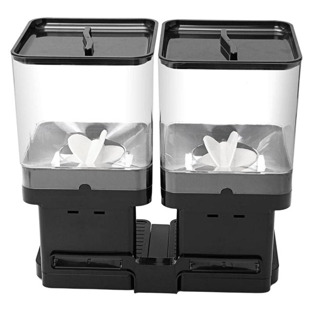 Abbracc Distributeur de Stockage de Grains de Cuisine Conteneur Debout Scellé pour Riz Sec
