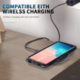 thumbnail image 4 of Samsung Galaxy S10 Case, Dteck Hybrid Rugged Shockproof Case with Ring Holder Kickstand, Compatible with Magnet Car Mount, Support Wireless Charging For Samsung Galaxy S10, Blue, 4 of 7