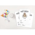 thumbnail image 4 of Inkdotpot 30 Fill In StyleBaby Shower Invitation Cards Bear Jungle Animals Blank Invites, 4 of 7