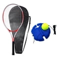 thumbnail image 4 of QualitChoice Tennis Training Ball with String Beginners Tennis Training Equipment Kids Blue Adults Red, 4 of 6