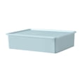 thumbnail image 1 of Compartment Storage Case with Lid, Storage Box Drawer Organizer for Underwear Panty Organizing, 11x8x3 Inches, 1 of 8