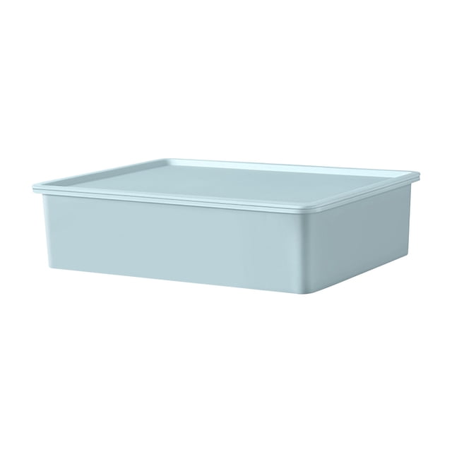 Compartment Storage Case with Lid, Storage Box Drawer Organizer for Underwear Panty Organizing, 11x8x3 Inches