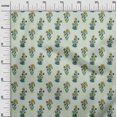 thumbnail image 4 of oneOone Rayon Mint Green Fabric Block Craft Projects Decor Fabric Printed By The Yard 56 Inch Wide, 4 of 6