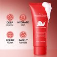 thumbnail image 1 of Clearance Snail Moisturizing Cleansing Milk Cleansing Face Cleanser 100g, 1 of 5