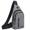 thumbnail image 2 of RKSTN Storage and Organization Strap Bag Crossbody Backpack With USB Hole With Headphone Hole Strap Backpack Hiking Backpack Multipurpose Crossbody Chest Bag Storage Bins, 2 of 9