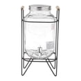 thumbnail image 2 of Cafetière à Infusion à Froid de Cuisine Robinet en Acier Inoxydable Pichet en Verre Café à Infusion à Froid 5 L Style 2, 2 of 8