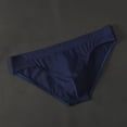thumbnail image 2 of StSilkitty Men's Briefs Low Rise Soft Breathable Stretch Underwear Lightweight Comfy No Riding up Bikini Underpant, 2 of 9