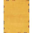 thumbnail image 1 of Ahgly Company Indoor Rectangle Abstract Orange Abstract Area Rugs, 2' x 5', 1 of 6