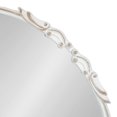 thumbnail image 3 of Kate and Laurel Brynley Decorative Wall Mirror, White 24" Diameter, 3 of 9