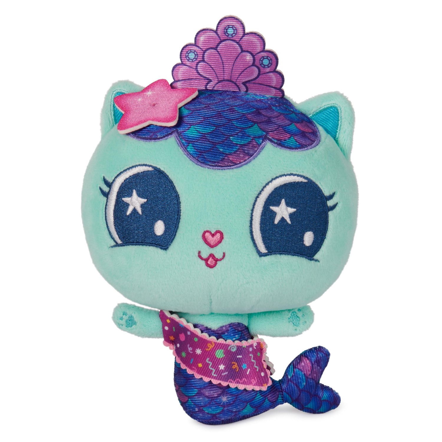 Gabby's Dollhouse, Peluche de fête MerCat, Peluche pour enfants, Jouet pour filles et garçons à partir de 3 ans