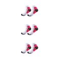 thumbnail image 3 of kurtrusly 1/2/3/5 2 Pcs/ensemble Bas de Compression pour Femmes Performance et Réduire la Fatigue Soulager rose Rouge P/M 3 Pcs, 3 of 6