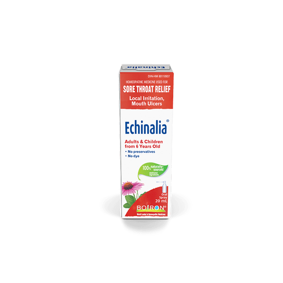 Boiron Echinalia 20ml Homeopathic Medicine for Sore Throat, Mouth Ulcers and Local Irritaions