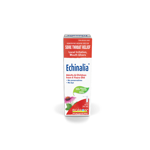 Boiron Echinalia 20ml Homeopathic Medicine for Sore Throat, Mouth Ulcers and Local Irritaions