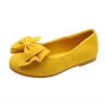 thumbnail image 2 of Letimco Sandales Filles Liquidation Rentrée Scolaire Chaussures Enfant Enfant Bébé Filles Unies Nœud Étudiant Simples Souples Danse Chaussures Princesse, 2 of 9