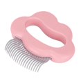 thumbnail image 1 of Cat Comb, Pet Massage Comb Durable Non-Irritating Remove The Tangled Hair With Natural Ingredients For Combing Hair Pink, 1 of 8