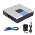 thumbnail image 2 of VoIP Internet, Adaptateur de Téléphone Internet Adaptateur de Téléphone 2 Ports Câble SIP RJ45 pour PAP2T, 2 of 8