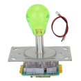 thumbnail image 1 of DEWIN Arcade Joystick Kit Colorful 5 Pin Oval Crystal Fully Automatic LED Colorful Illuminated Joystick for Game Consoles, 1 of 14