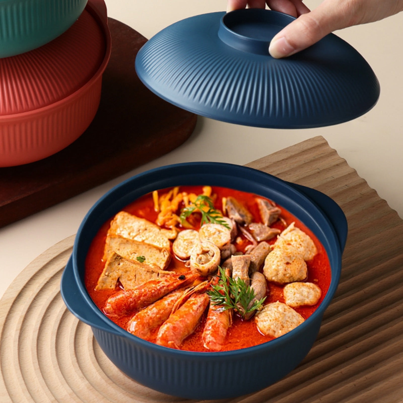 TIMIFIS Coffee Cup Reusable Lightweight Bowl for Rice Soup Snack Fruit Serving Bowls Salad Bowls Large Bowls for Kitchen Bowls for Salad Vegetable Coffee Cups