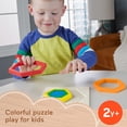 thumbnail image 2 of Fisher-Price Mini Puzzle Arc-en-Ciel en Bois Hexagone - Exclusivité Walmart, 2 of 6
