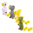thumbnail image 4 of YOPTOP Lance-Balles Vache - Jouet Popper Animal pour Intérieur et Extérieur avec 5 Balles en Mousse, 4 of 6