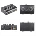 thumbnail image 3 of MesaSe Portable Karaoke Sound Audio Stereo Echo Mixer Dual Microphone Inputs With RCA Cable Power Adapter for TV PC Smartphone Amplifier, 3 of 7