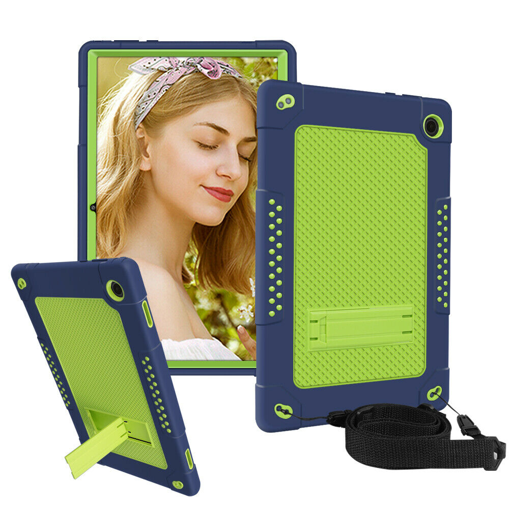 Mignova for Walmart Onn 11.6 Pro Case, Étui de Protection Hybride Robuste Résistant aux Chutes et aux Chocs, Convivial pour Enfants, for Walmart Onn 11.6 Pro (Modèle : 100043279) Tablette 11.6 Pouces (Marine/vert)