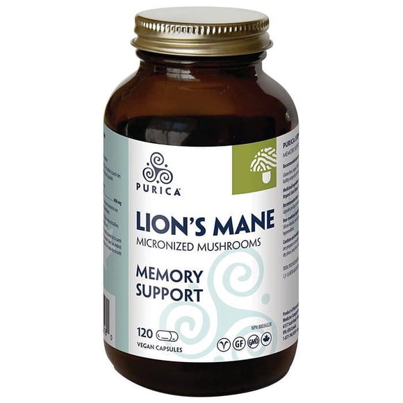 Purica - Lions Mane 400mg, 120 Vcaps