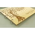 thumbnail image 2 of Wedding Tree Guest Book Personalized Wood Engraved Name And Date Photo Album Book For Gifts, 2 of 6