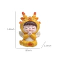 thumbnail image 3 of TIMIFIS Vehicle Decorations Car Mounted Year Car Center Console Decoration Cute Shaking Head Tabletop Decoration Beautiful Meaning for The Year of The Car Accessories, 3 of 6