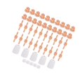 thumbnail image 2 of Maoww LG-40 Plasma Cutter Electrode Tips Set for CUT40 CUT50 Cutting Torch Parts 50pcs, 2 of 9