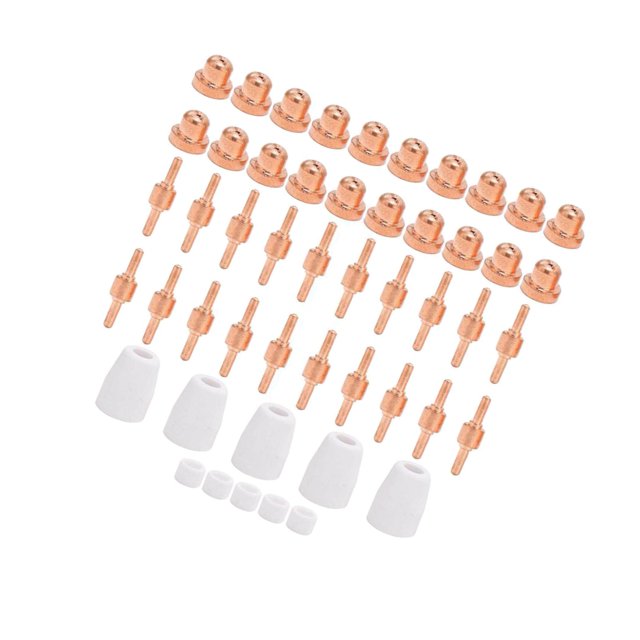 LG-40 Plasma Cutter Electrode Tips Set for consumable plasma CUT40 CUT50 Cutting Torch Parts 50pcs