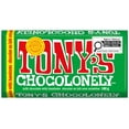 thumbnail image 1 of Tony's Chocolonely Milk Chocolate Bar with Hazelnut, 180g, 1 of 7