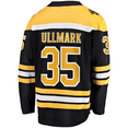 thumbnail image 2 of Linus Ullmark Boston Bruins NHL Fanatics Breakaway Home Jersey, Small, 2 of 3