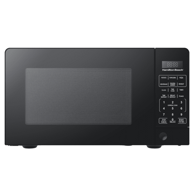 Hamilton Beach 0.7 cu ft 700W Compact Size Microwave with Child Safety Lock