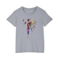 thumbnail image 1 of RXIRUCGD 2025 Vêtements d'Été pour Enfants T-shirt Imprimé Mode Mignon Col Rond Manches Courtes, 1 of 5