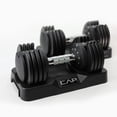 thumbnail image 3 of Haltère ajustable CAP Barbell, 25 lb (simple) / 50 lb (paire), 3 of 6