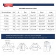 thumbnail image 2 of Bwiyojiz Tailles Mode 110-160 T-Shirt/chemise pour Enfants Uni Manches 3/4 Col Rond, 2 of 5